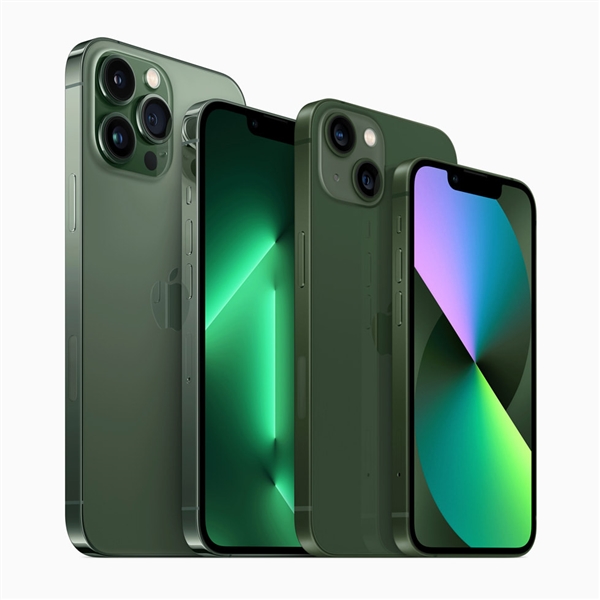 iPhone 13系列新增蒼嶺綠：7999元起！蘋(píng)果正全力生產(chǎn)