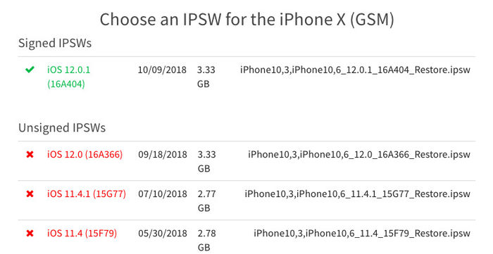 蘋果推送iOS12.1最新測試版，并關(guān)閉了舊系統(tǒng)驗(yàn)證通道