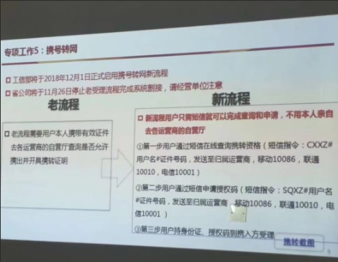 12月1日，工信部正式啟用攜號轉網(wǎng)新流程，超便捷